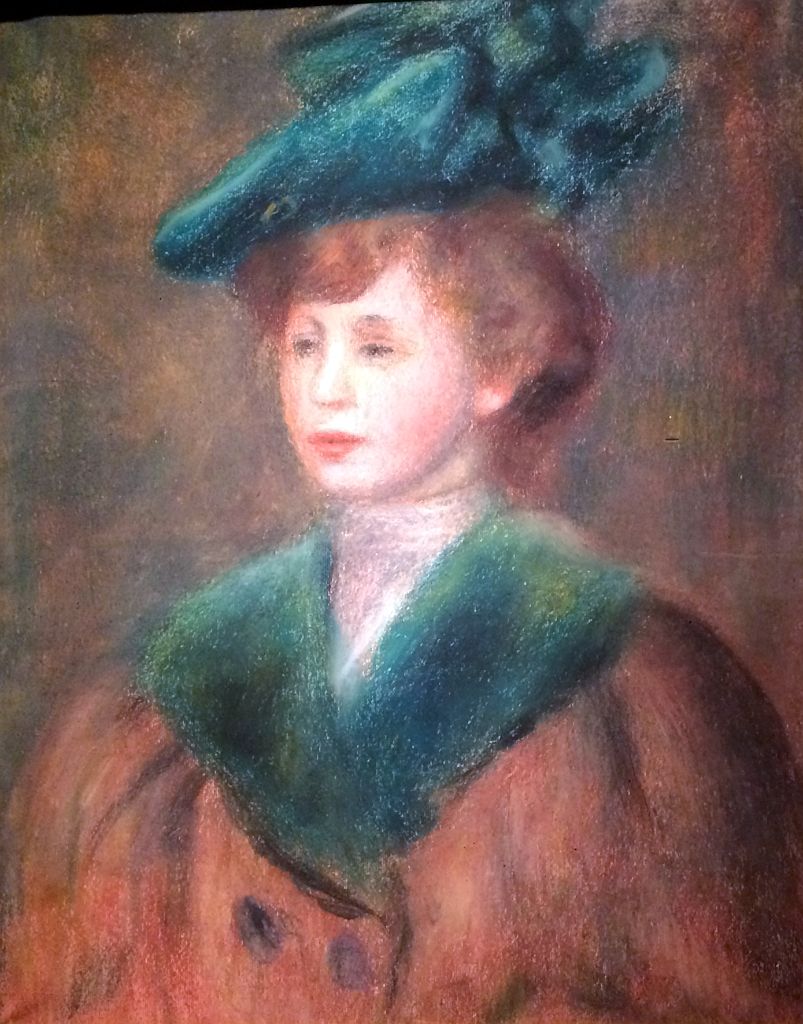 20 Young Woman in Green Hat Auguste Renoir National Museum of Fine Arts MNBA  Buenos Aires
